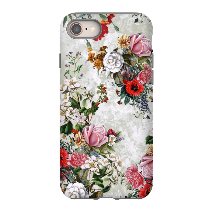 iPhone SE StrongFit Floral Pattern II by Riza Peker