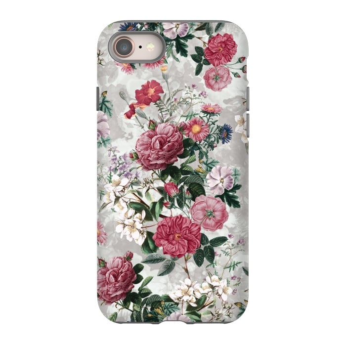 iPhone SE StrongFit Floral Pattern III by Riza Peker