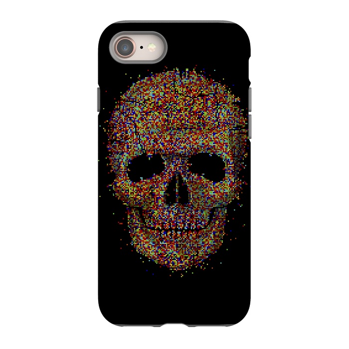 iPhone SE StrongFit Acid Skull by Sitchko