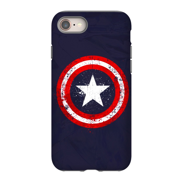 iPhone SE StrongFit Captain's America splash by Sitchko