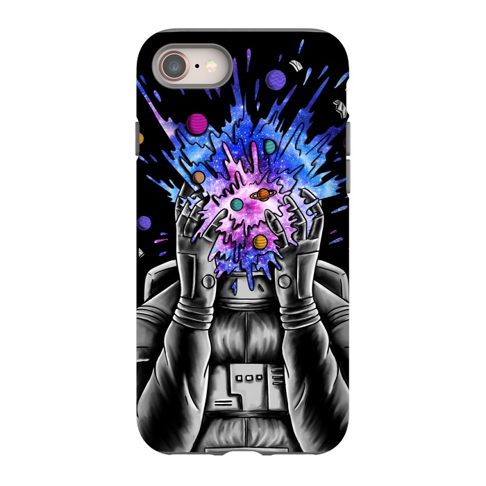 iPhone SE StrongFit Astronaut Big Bang by Coffee Man