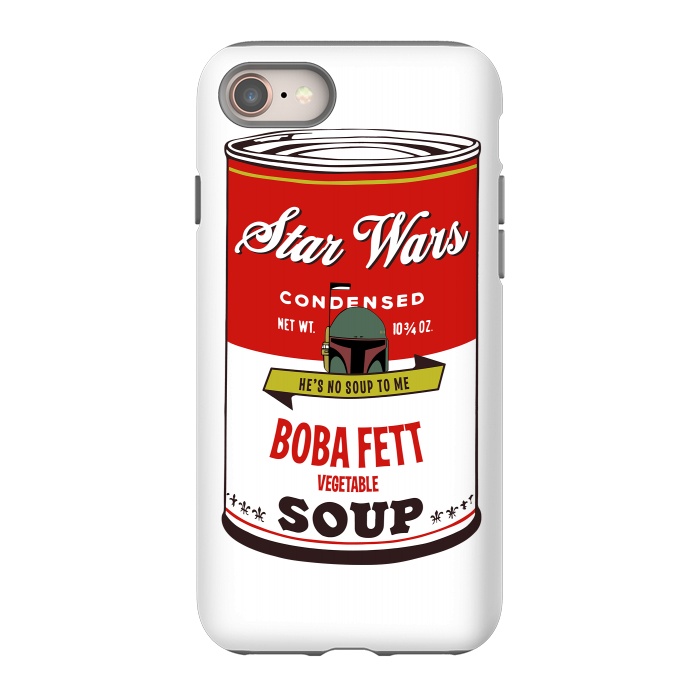 iPhone SE StrongFit Star Wars Campbells Soup Boba Fett by Alisterny