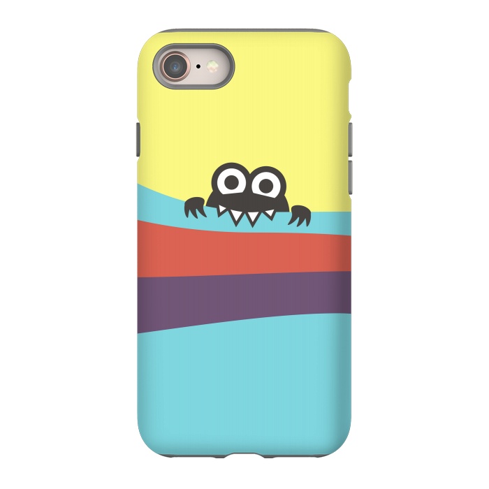 iPhone SE StrongFit Cute Bug Bites Yummy Colorful Stripes by Boriana Giormova