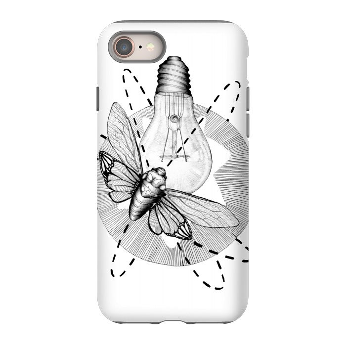 iPhone SE StrongFit Moth to the Flame by ECMazur 