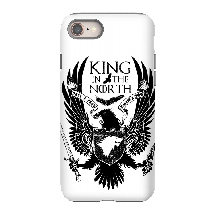 iPhone SE StrongFit Crow in the North by Branko Ricov