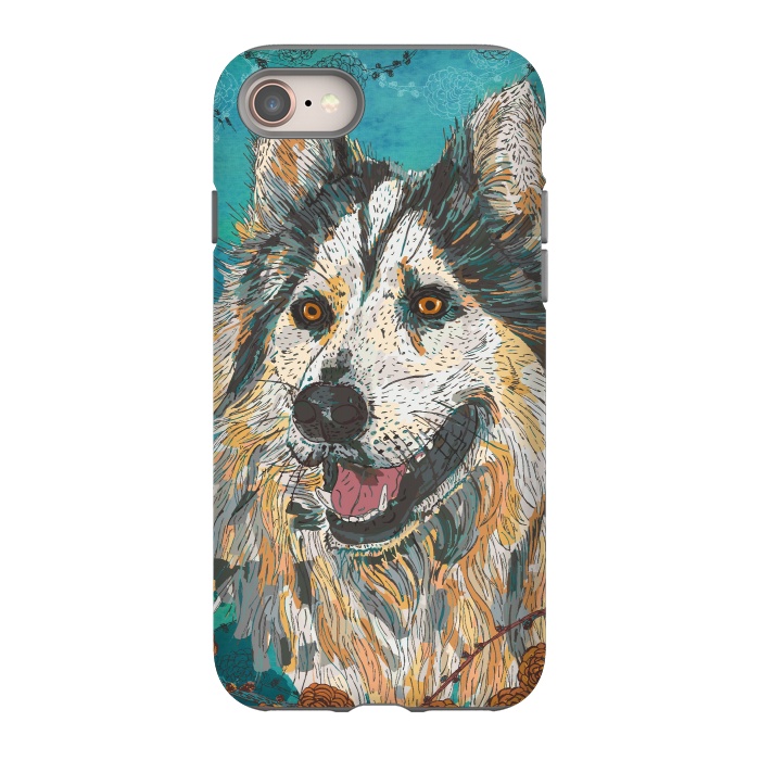 iPhone SE StrongFit Husky by Lotti Brown