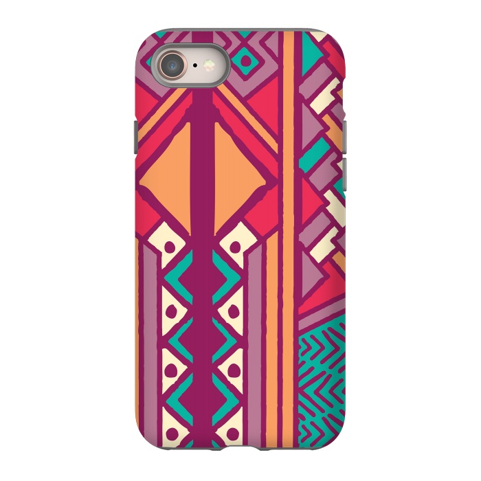 iPhone SE StrongFit Tribal ethnic geometric pattern 001 by Jelena Obradovic