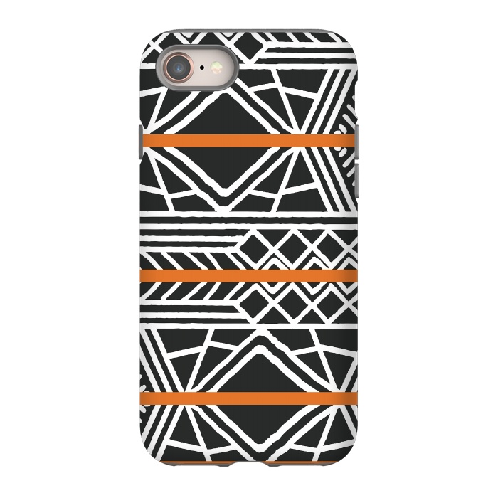 iPhone SE StrongFit Tribal ethnic geometric pattern 022 by Jelena Obradovic