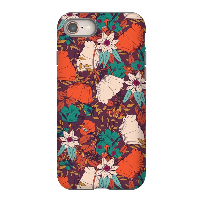 iPhone SE StrongFit Botanical pattern 010 by Jelena Obradovic