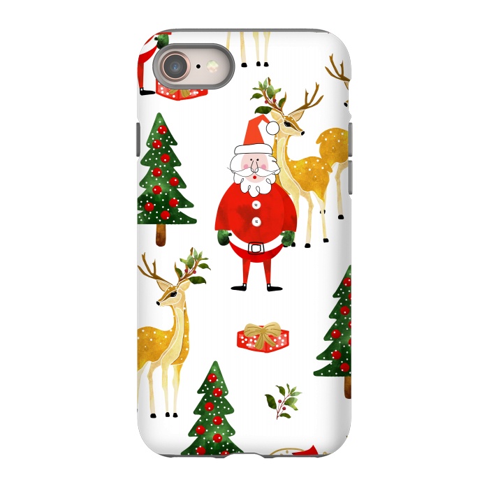 iPhone SE StrongFit Always Christmas by Uma Prabhakar Gokhale