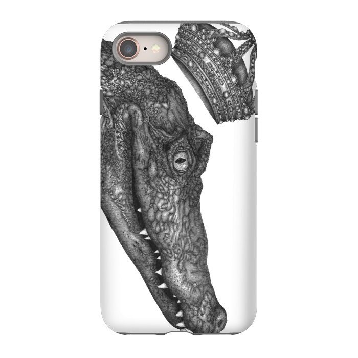 iPhone SE StrongFit The Alligator King by ECMazur 