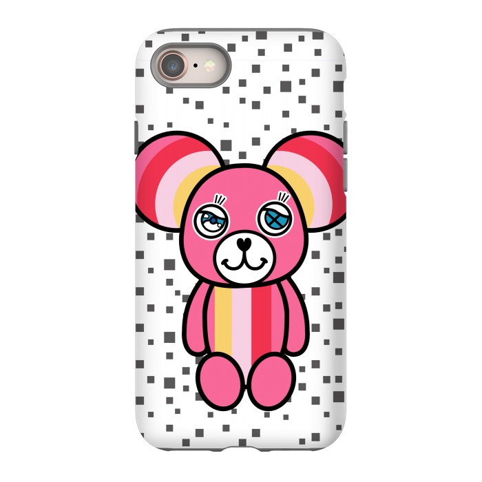 iPhone SE StrongFit CUTIE BEAR by Michael Cheung