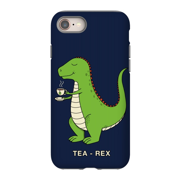 iPhone SE StrongFit Tea Rex by Coffee Man