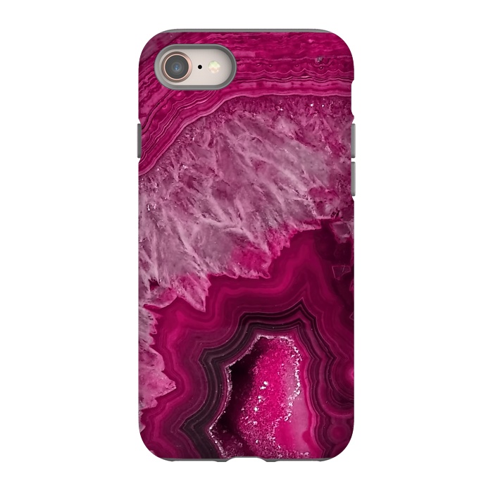 iPhone SE StrongFit Pink Agate by  Utart