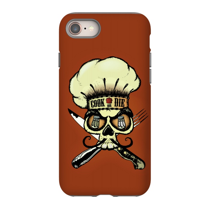 iPhone SE StrongFit COOK OR DIE by Mangulica