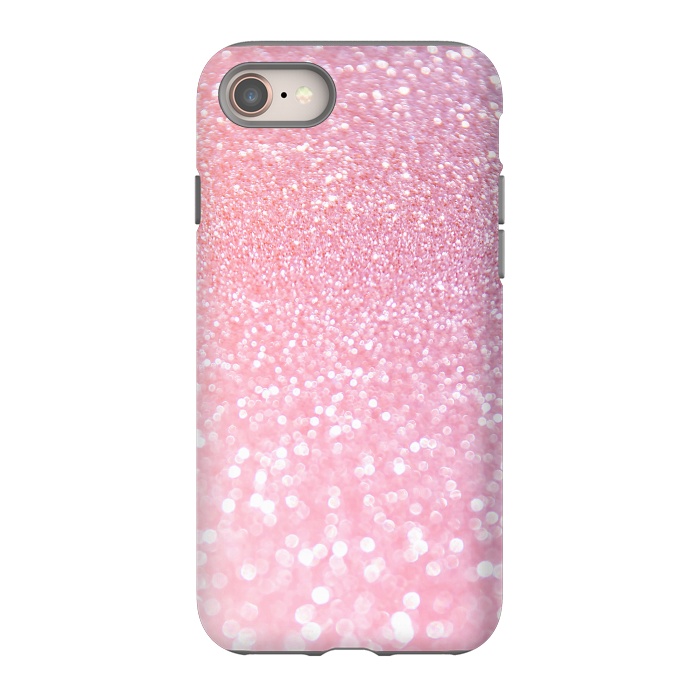 iPhone SE StrongFit Girly Rose Gold Glitter by  Utart