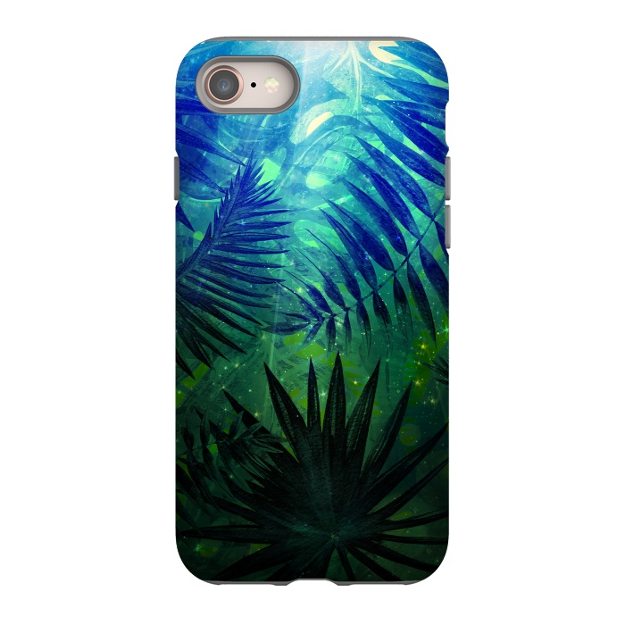 iPhone SE StrongFit Aloha Blue Jungle Night by  Utart