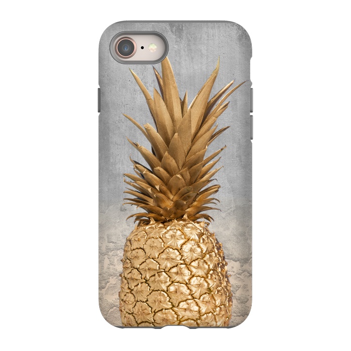 iPhone SE StrongFit Gold Pineapple and Marble by  Utart