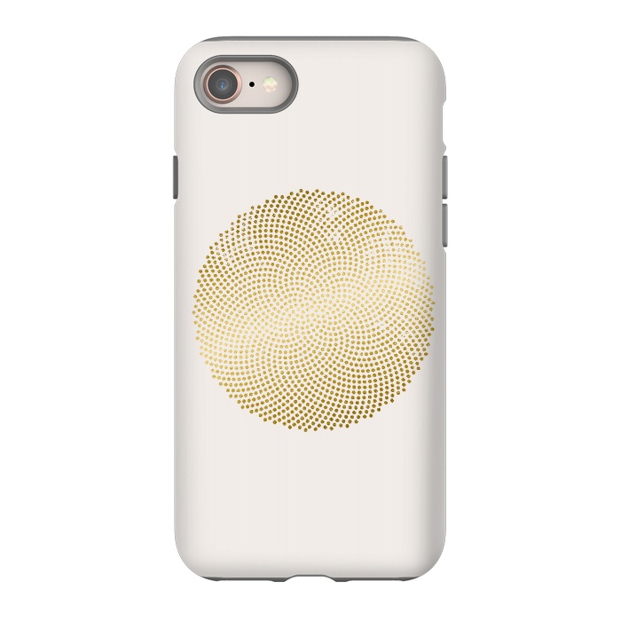 iPhone SE StrongFit Golden Ornament Off White by Andrea Haase
