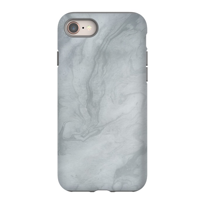 iPhone SE StrongFit Gray Marble 2 by Andrea Haase