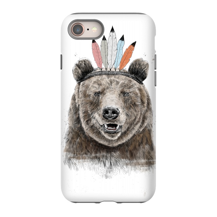 iPhone SE StrongFit Festival bear by Balazs Solti