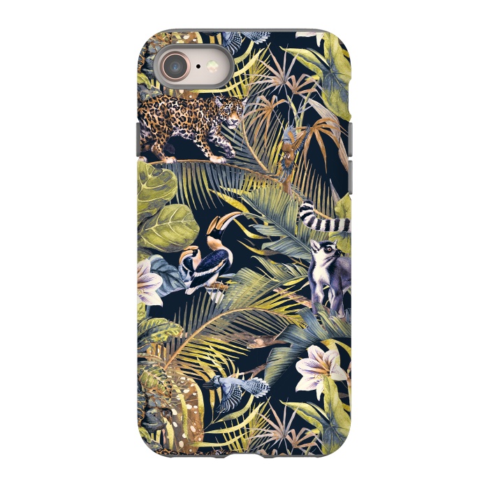 iPhone SE StrongFit Wild Jungle - 01 by Mmartabc