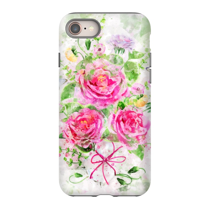 iPhone SE StrongFit Camellias Bouquet by Creativeaxle