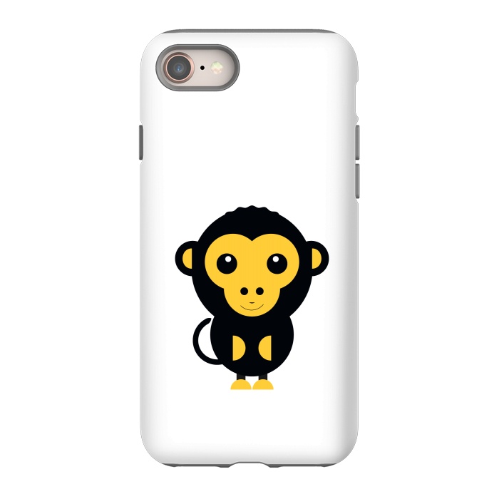 iPhone SE StrongFit cute little baby monkey by TMSarts