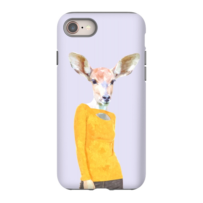 iPhone SE StrongFit Fashionable Antelope Illustration by Alemi