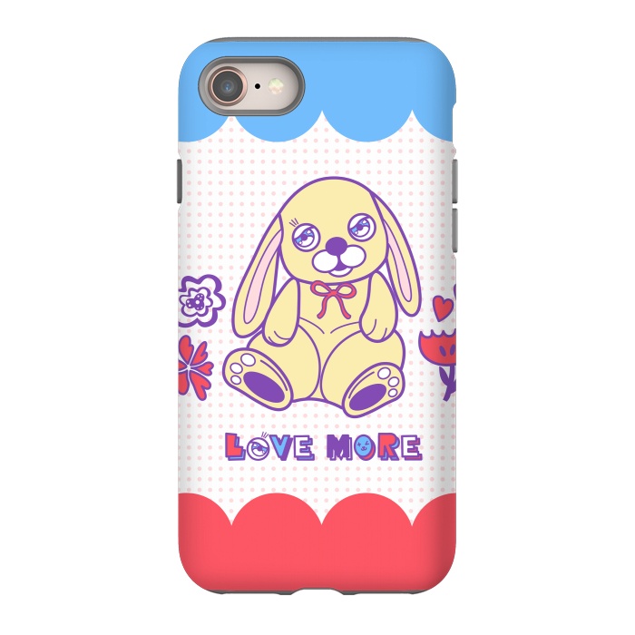 iPhone SE StrongFit CUTIE RABBIT by Michael Cheung