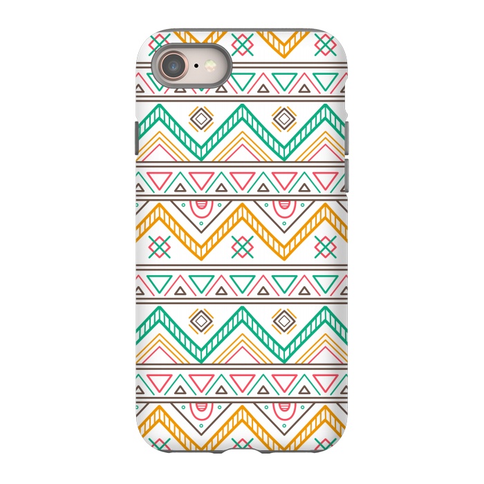 iPhone SE StrongFit Geometric Multicolor Motifs 2 by Bledi