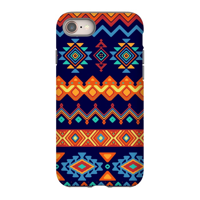 iPhone SE StrongFit Geometric Multicolor Motifs 4 by Bledi