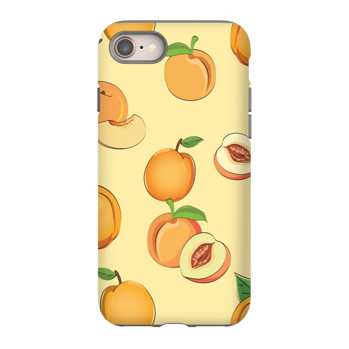 iPhone SE StrongFit Peach Pattern by Bledi
