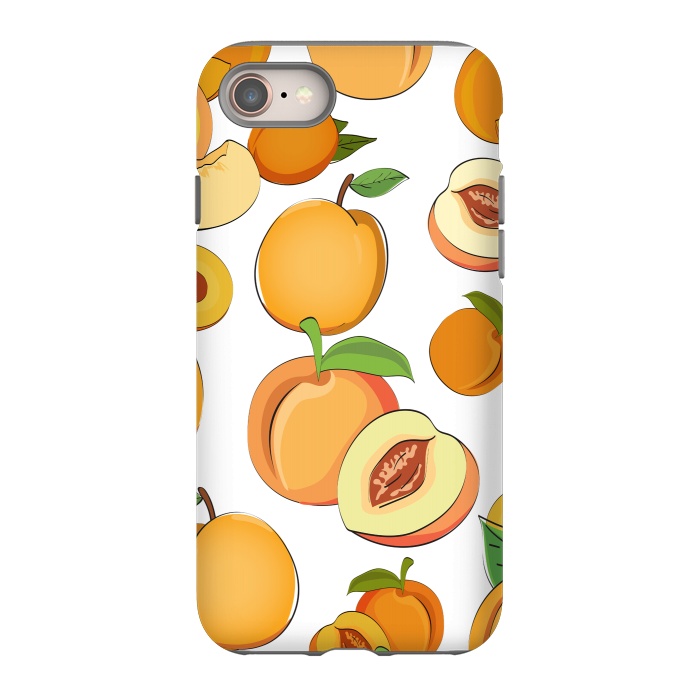 iPhone SE StrongFit Peach Pattern 2 by Bledi