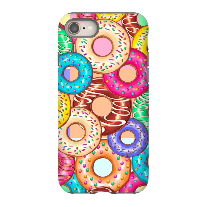 iPhone SE StrongFit Donuts Punchy Pastel flavours by BluedarkArt