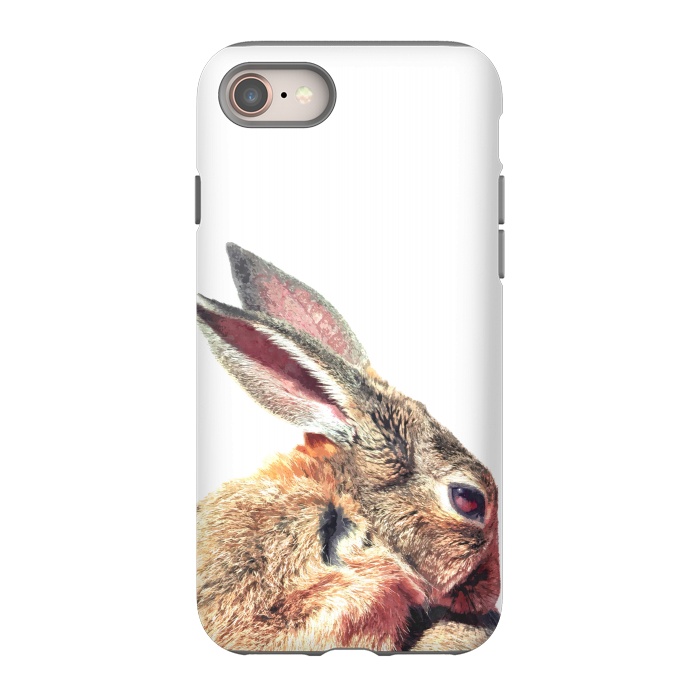 iPhone SE StrongFit Rabbit Portrait by Alemi