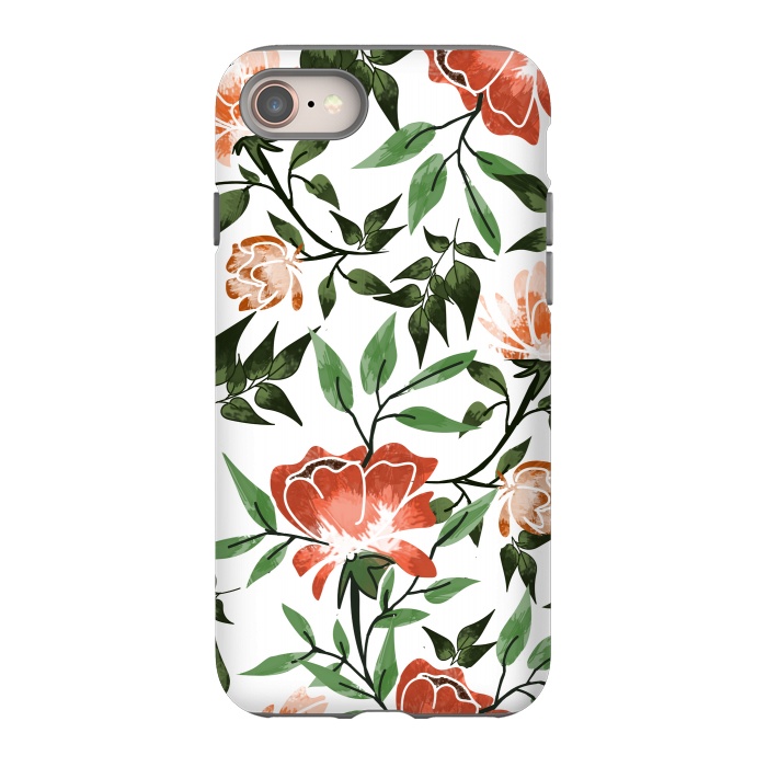 iPhone SE StrongFit Floral Feels by Uma Prabhakar Gokhale