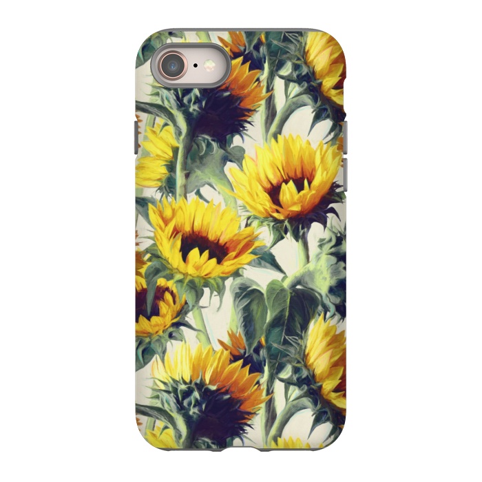 iPhone SE StrongFit Sunflowers Forever by Micklyn Le Feuvre