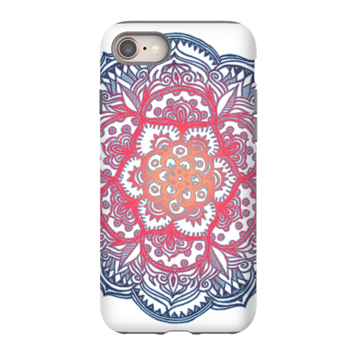 iPhone SE StrongFit Radiant Medallion Doodle by Micklyn Le Feuvre