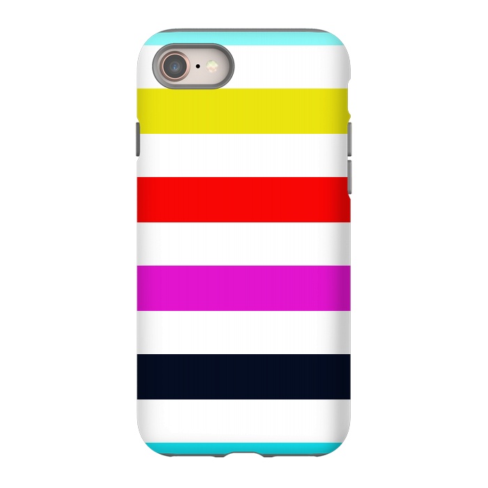 iPhone SE StrongFit rainbow stripes by Vincent Patrick Trinidad