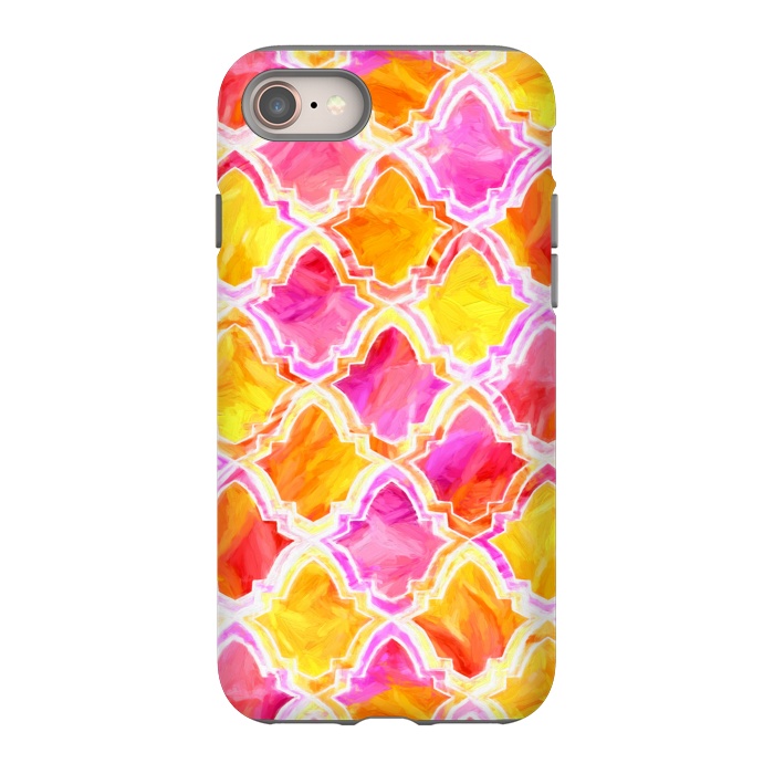 iPhone SE StrongFit Marrakesh Inspired Moroccan In Sunset Colors  by Tigatiga