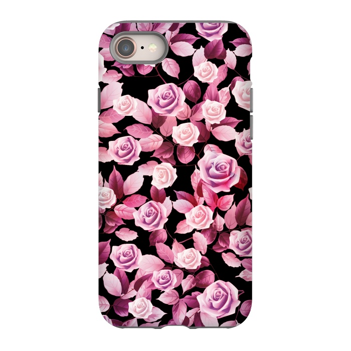 iPhone SE StrongFit Pink roses by Jms