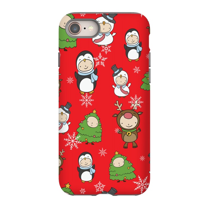 iPhone SE StrongFit Children Christmas Costumes Pattern 2 by Bledi