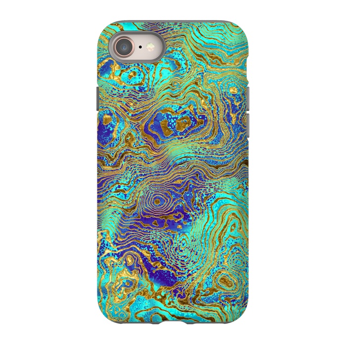 iPhone SE StrongFit Abstract Marble II by Art Design Works