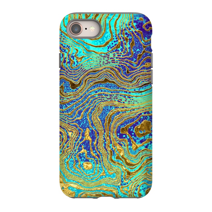 iPhone SE StrongFit Abstract Marble III by Art Design Works