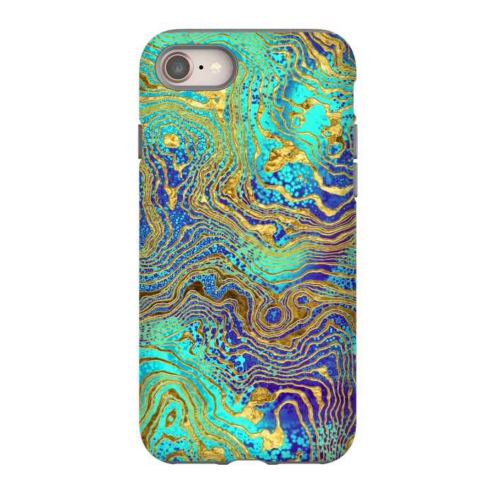iPhone SE StrongFit Abstract Marble V by Art Design Works