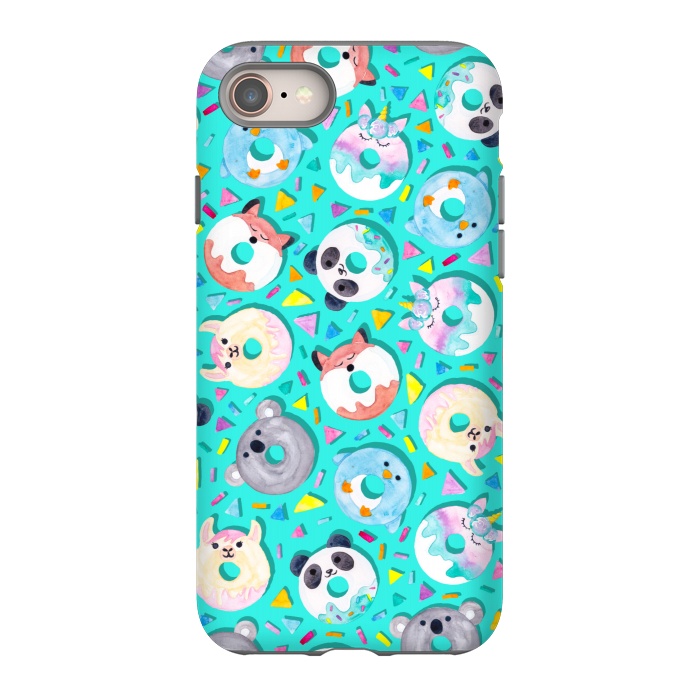iPhone SE StrongFit Animal Donut Confetti by gingerlique