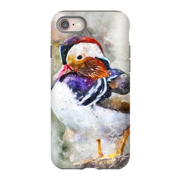 iPhone SE StrongFit Mandarin Duck by Creativeaxle