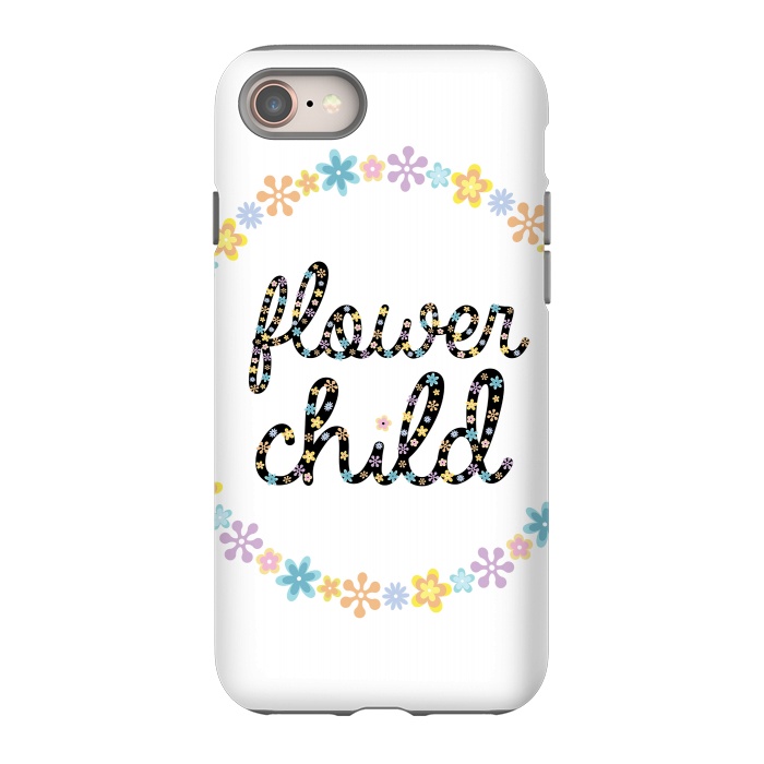 iPhone SE StrongFit Flower child by Laura Nagel