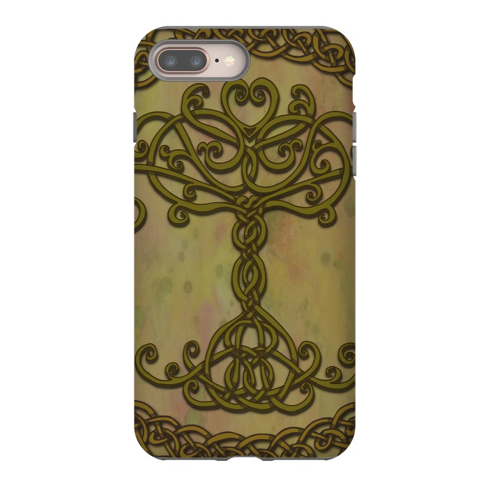 iPhone 7 plus StrongFit Celtic Tree of Life I by Lotti Brown